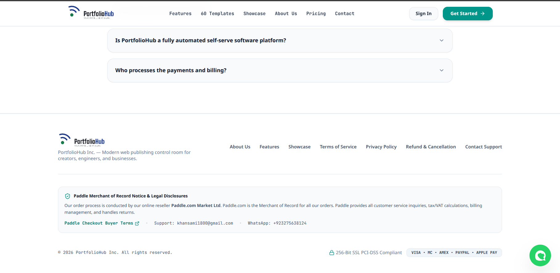 Portfolio Hub 4